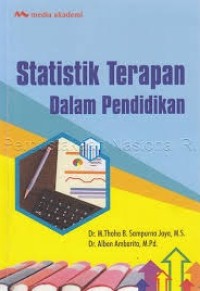 Image of Statistik terapan dalam pendidikan